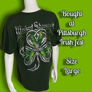 𝅺wicked Shamrock Festival Irish T-shirt